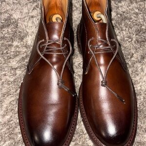 Allen Edmonds Dark Brown Chukka Boots